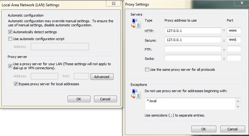 Setting Proxy IE Setting Proxy IE